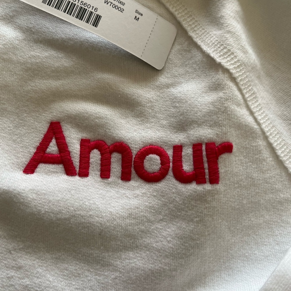 NWT J.Crew sweatshirt, size M.